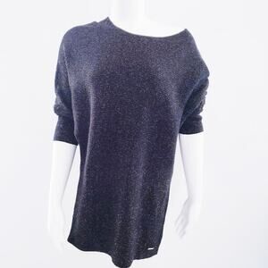 Ellen Tracy Women's Tunic Dolman Sleeve Sweater Small